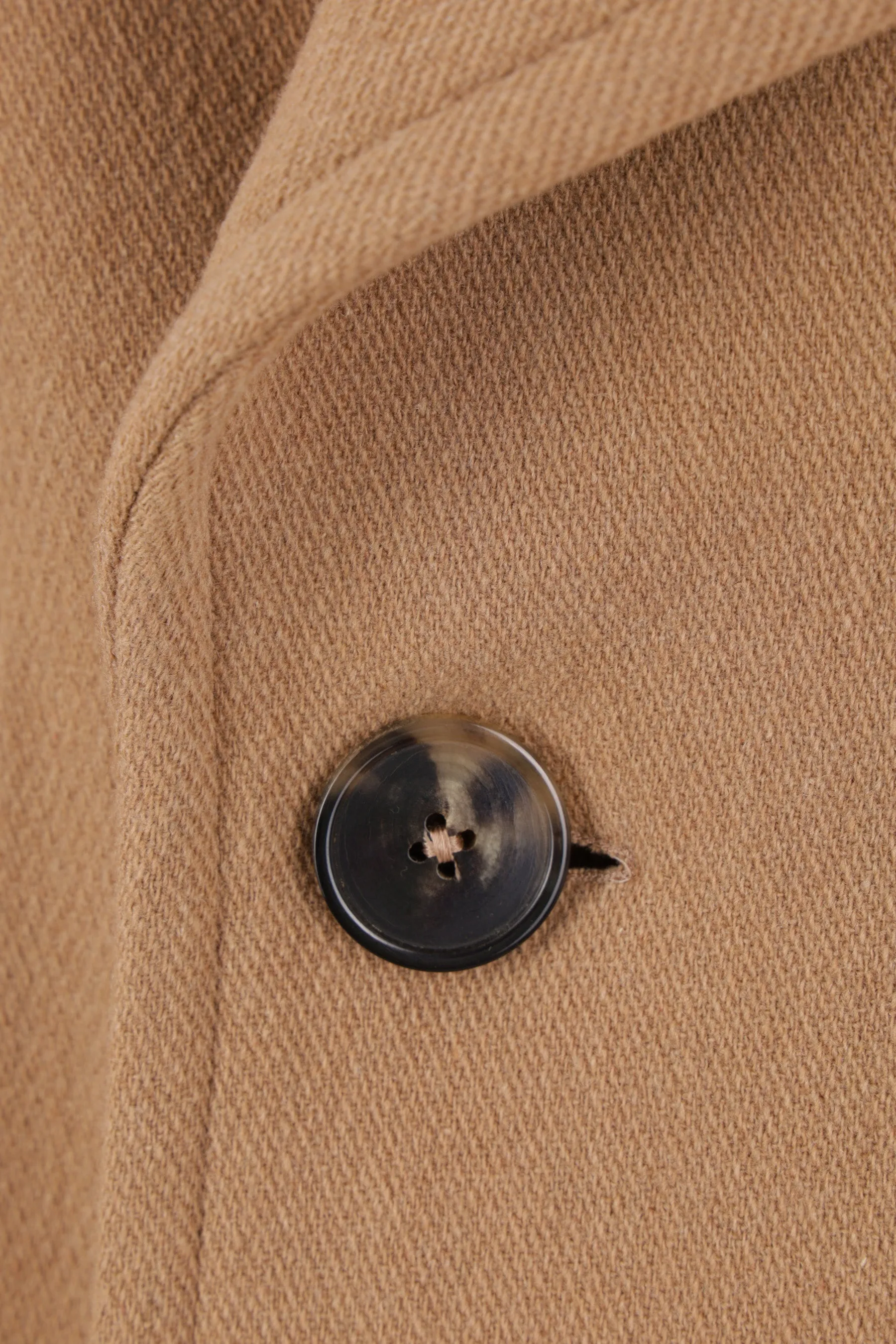 Raven wool oversize coat