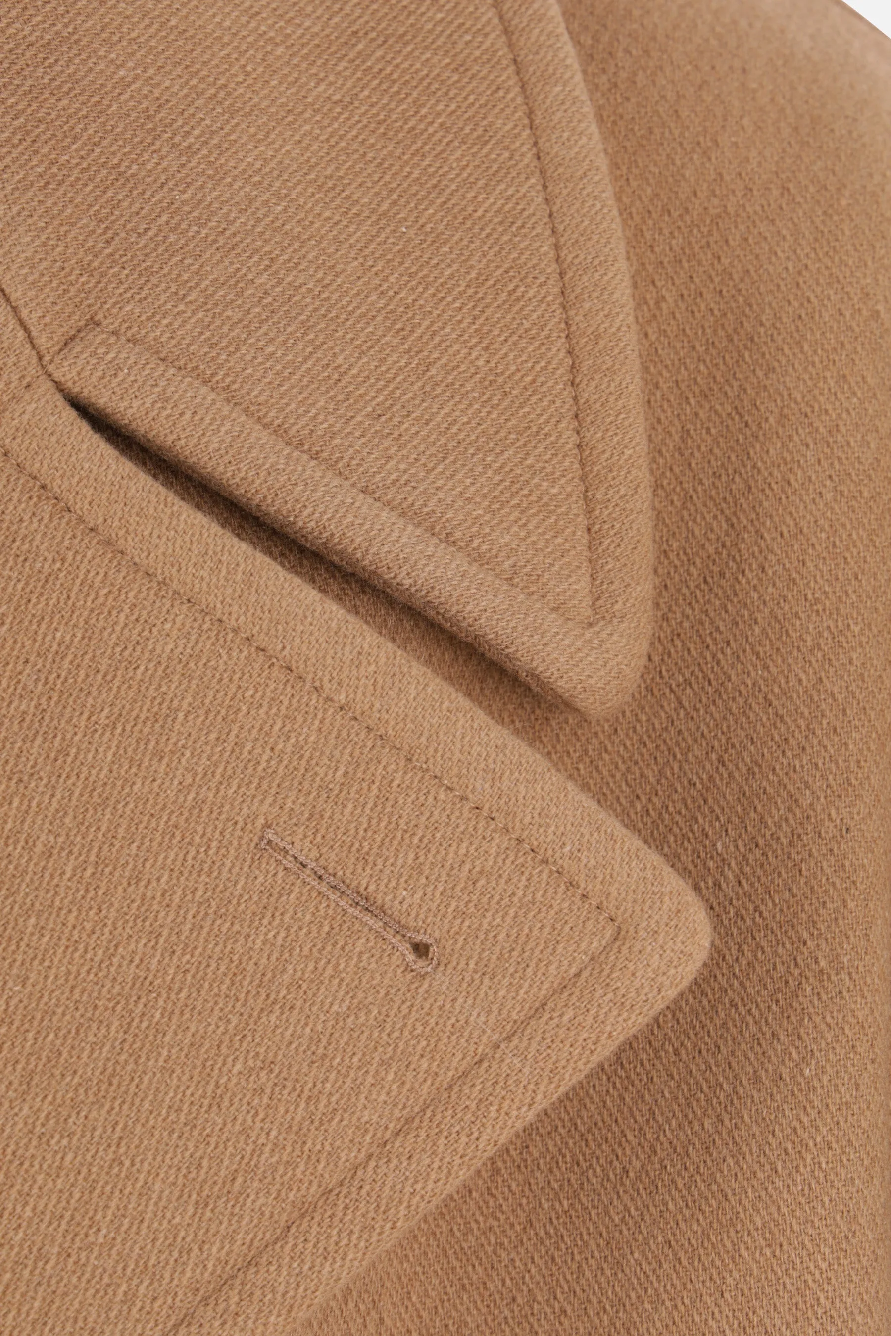 Raven wool oversize coat