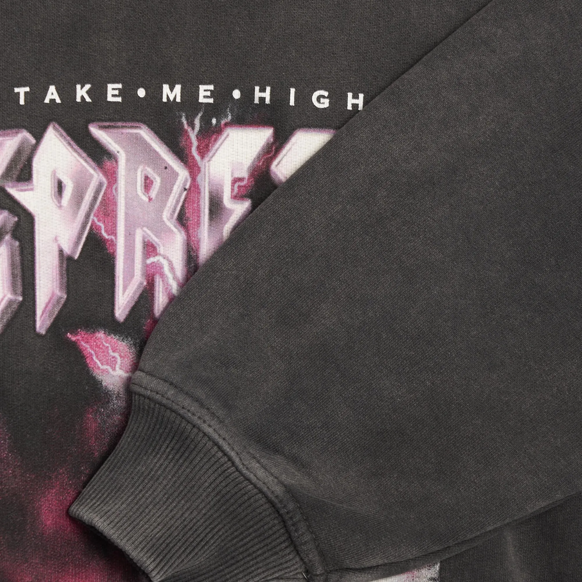 Represent | TAKE ME HIGHER HOODIE  { VINTAGE GREY