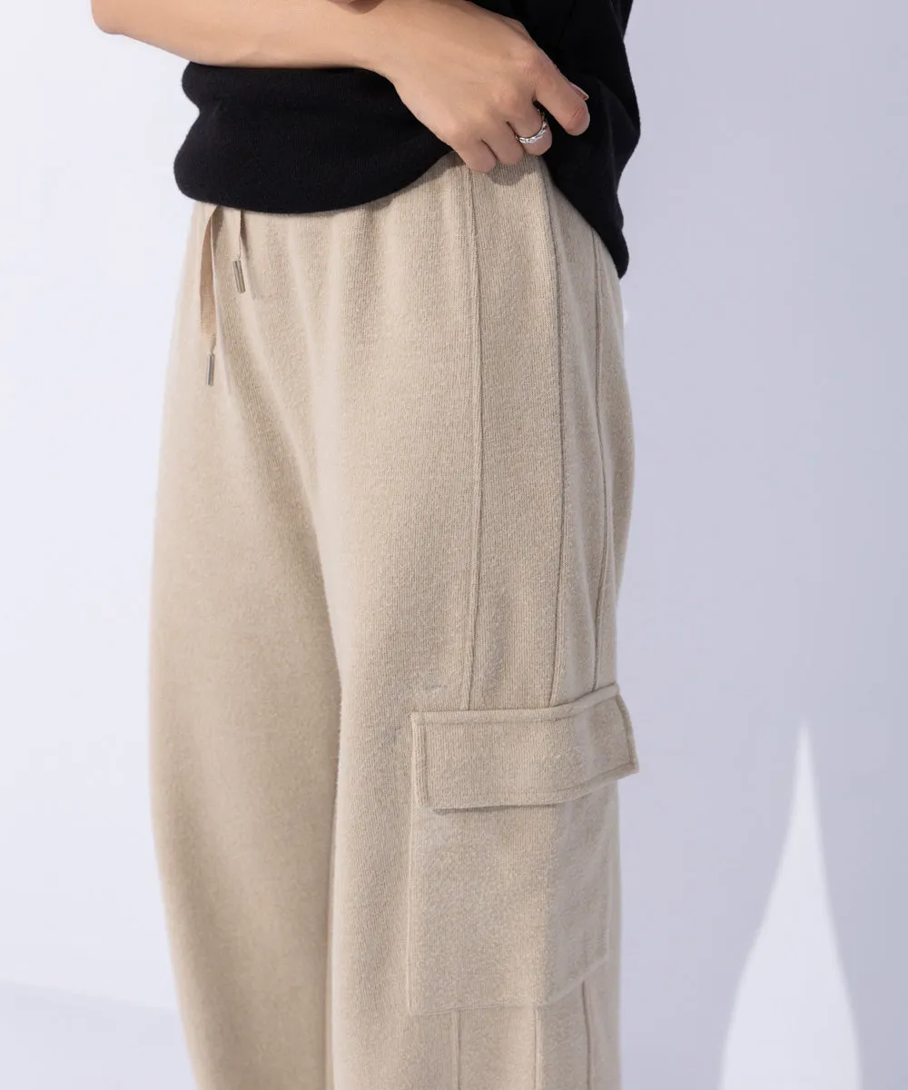 Ribbed Cargo Joggers