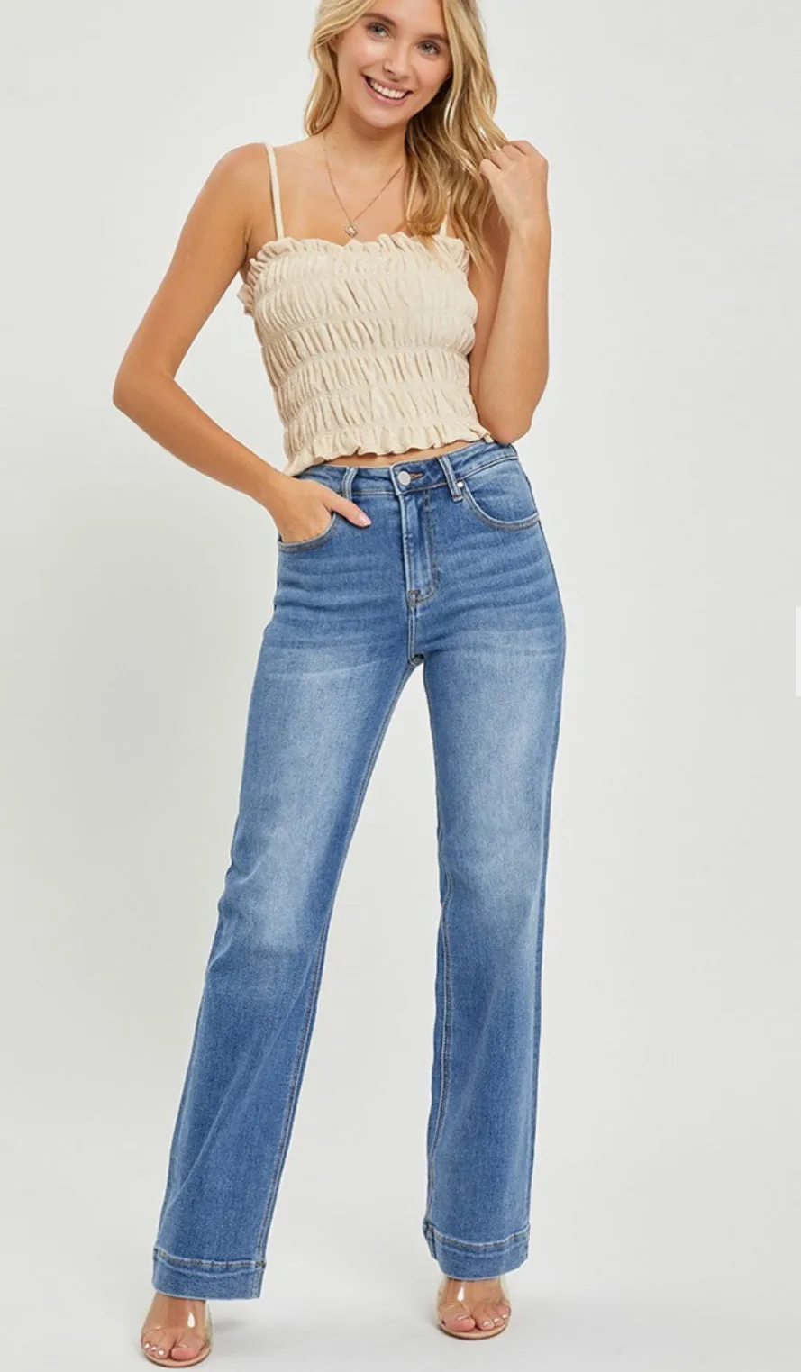 RISEN HR Straight Jean