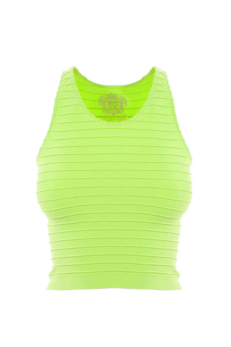 Seamless Ribbed Cropped Tank