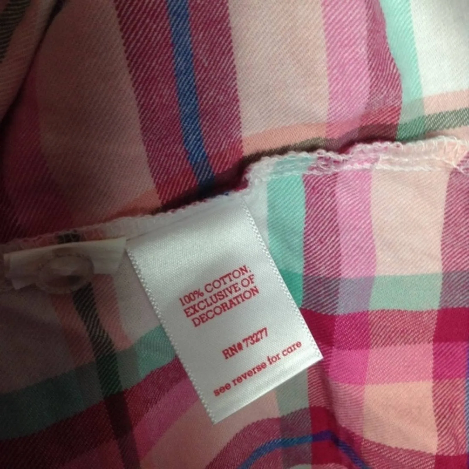 SO Pink Plaid Sleeveless Shirt Dress Sequin XXL 16