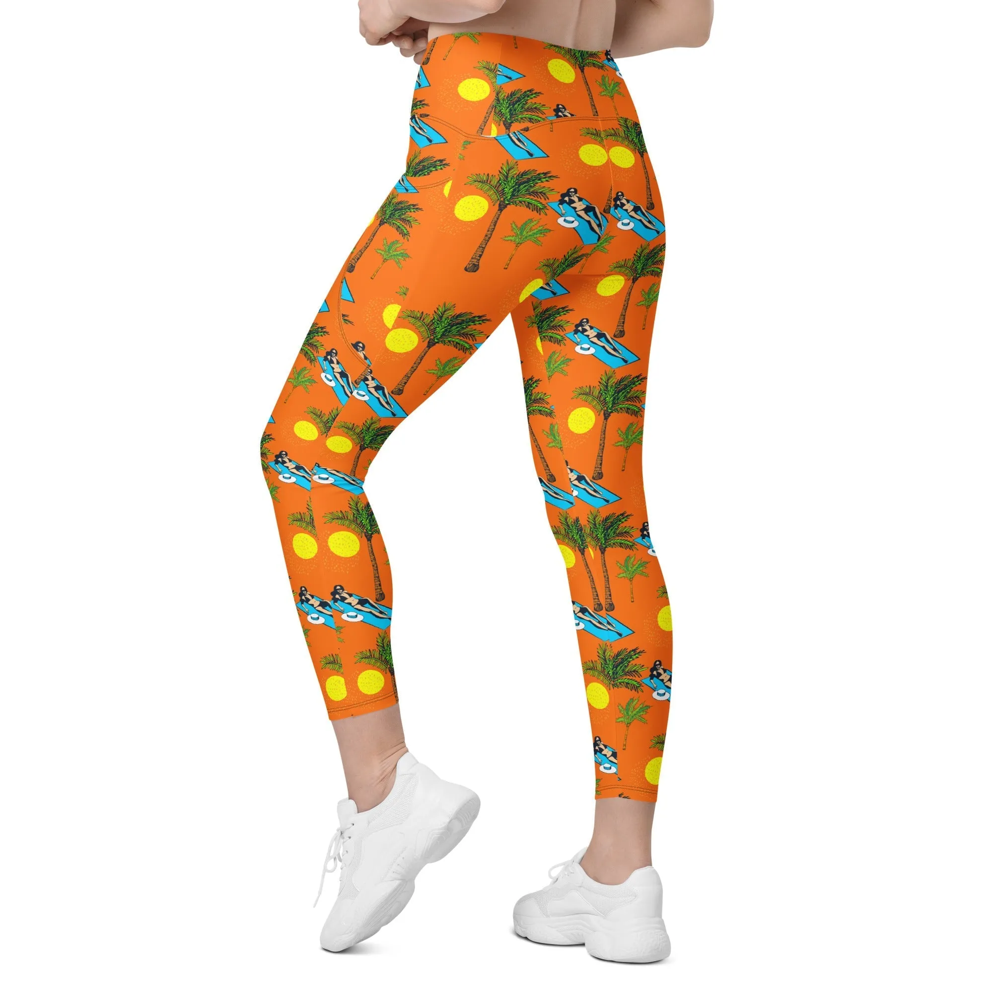 Summer Joy Leggings With Pockets