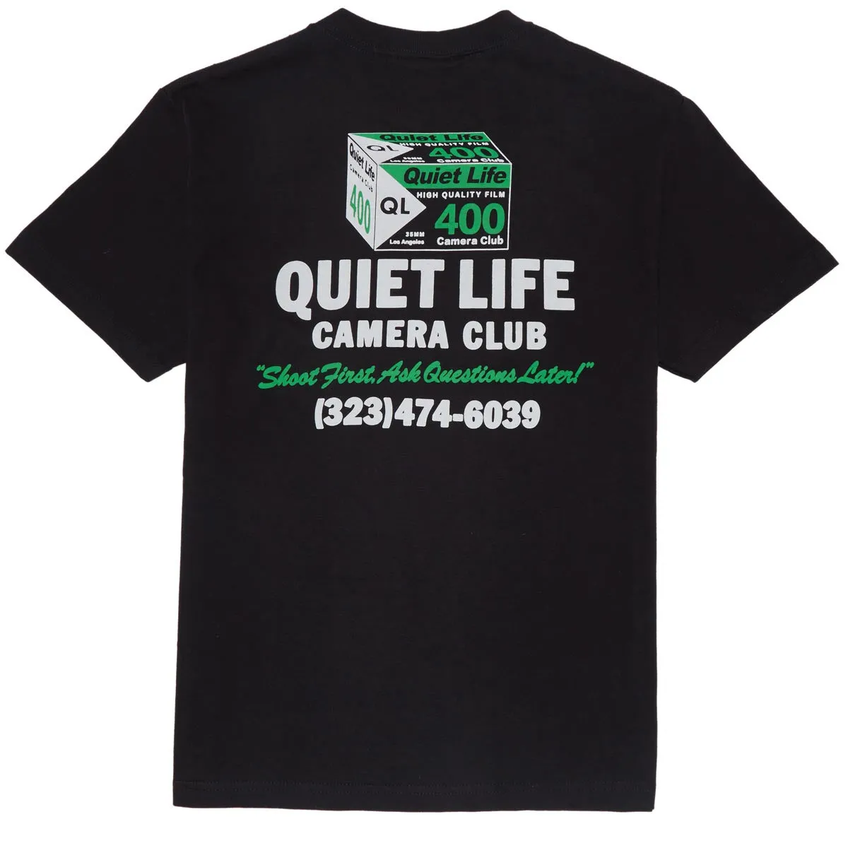 The Quiet Life High Quality Film T-Shirt - Black