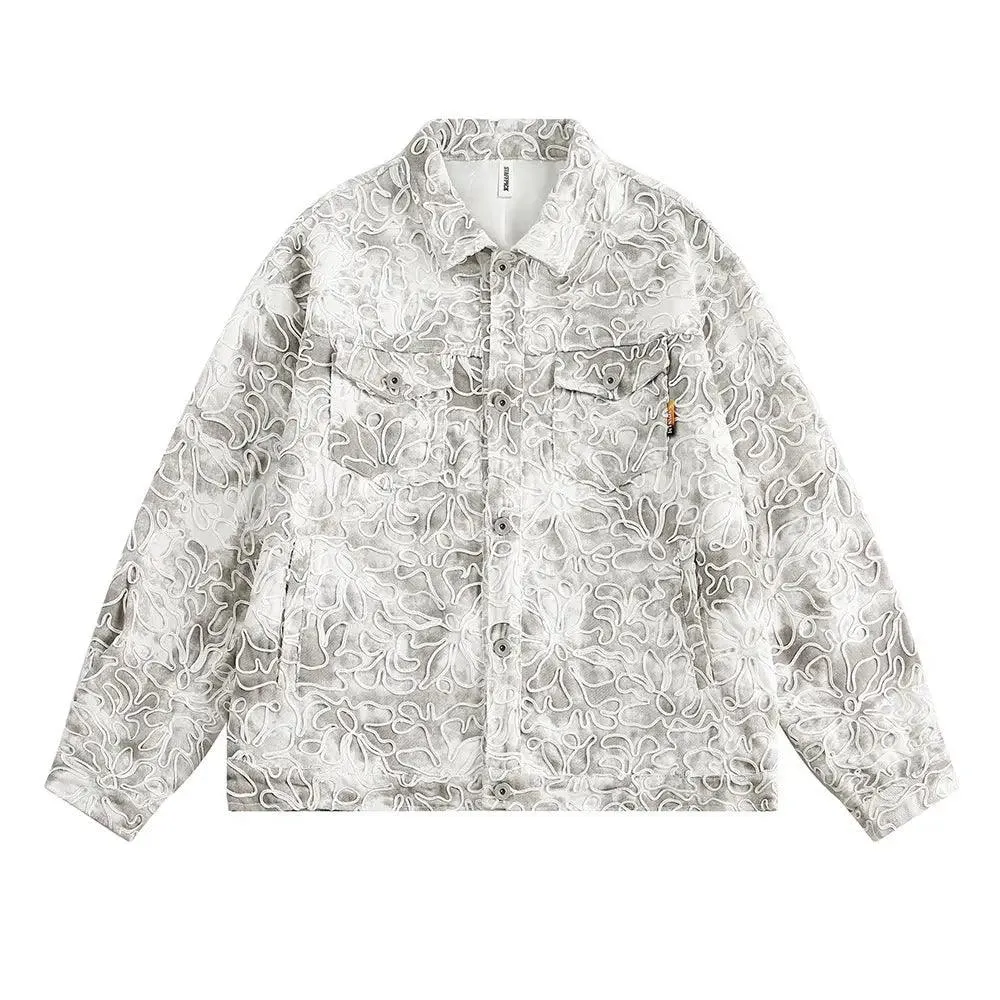 Tie Dye Gradient Street Jacket