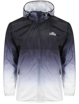Titchfield Dip Dye Lightweight Windbreaker Jacket in True Navy - Tokyo Laundry