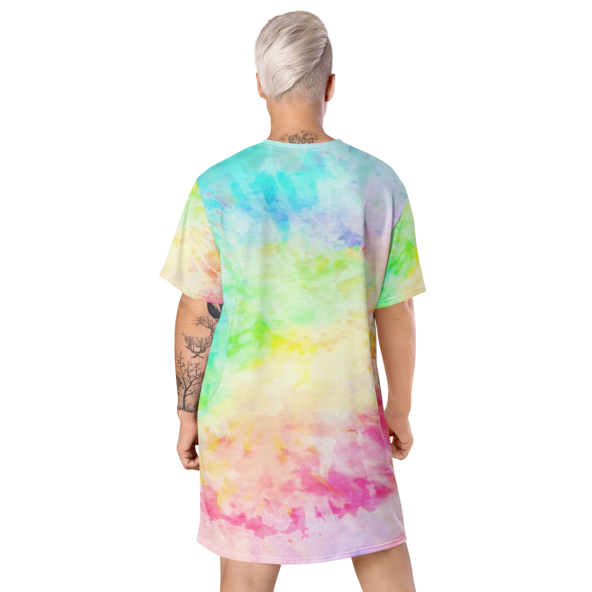 Trend4us Tie Dye T-shirt Dress