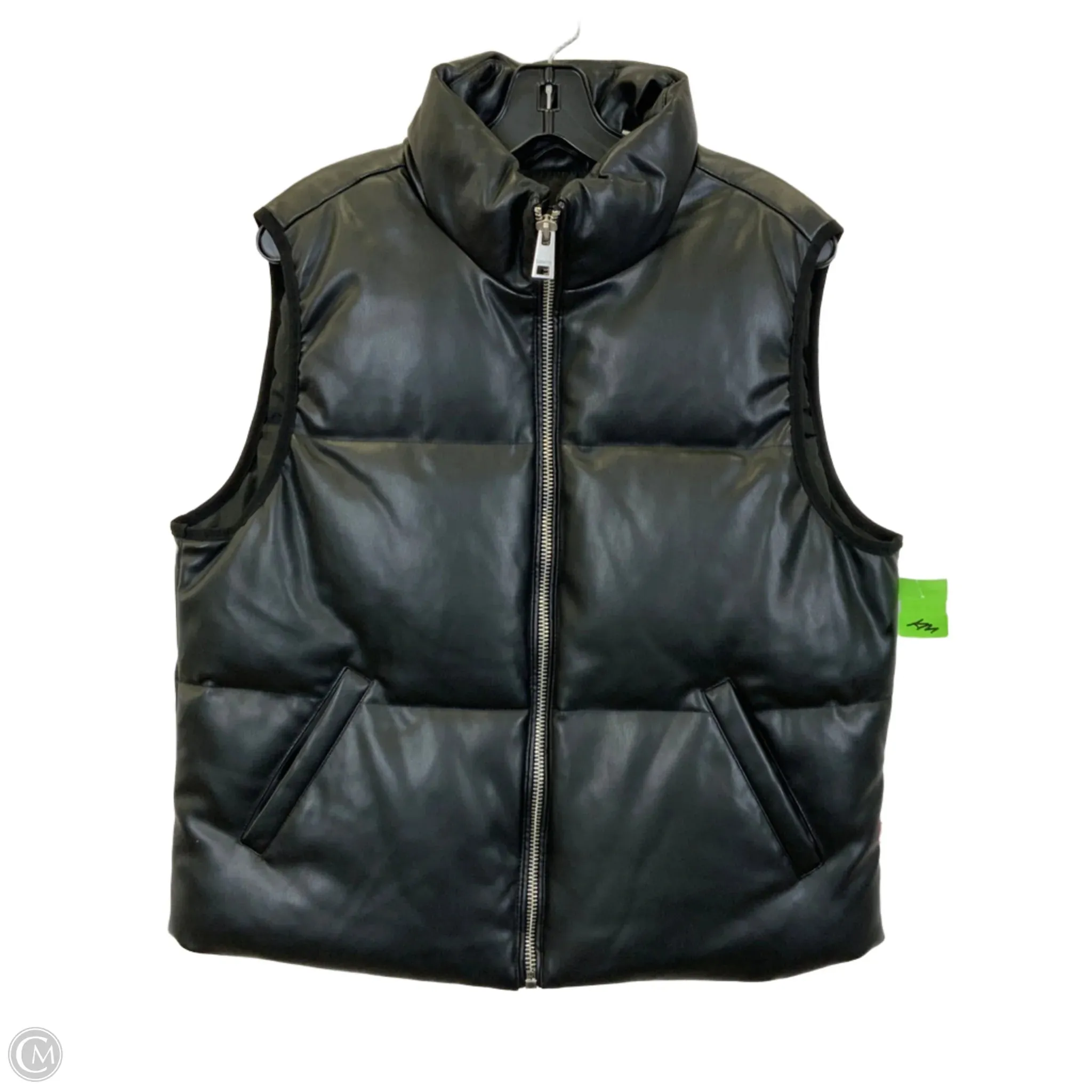 Vest Puffer & Quilted By Levis In Black, Size: L