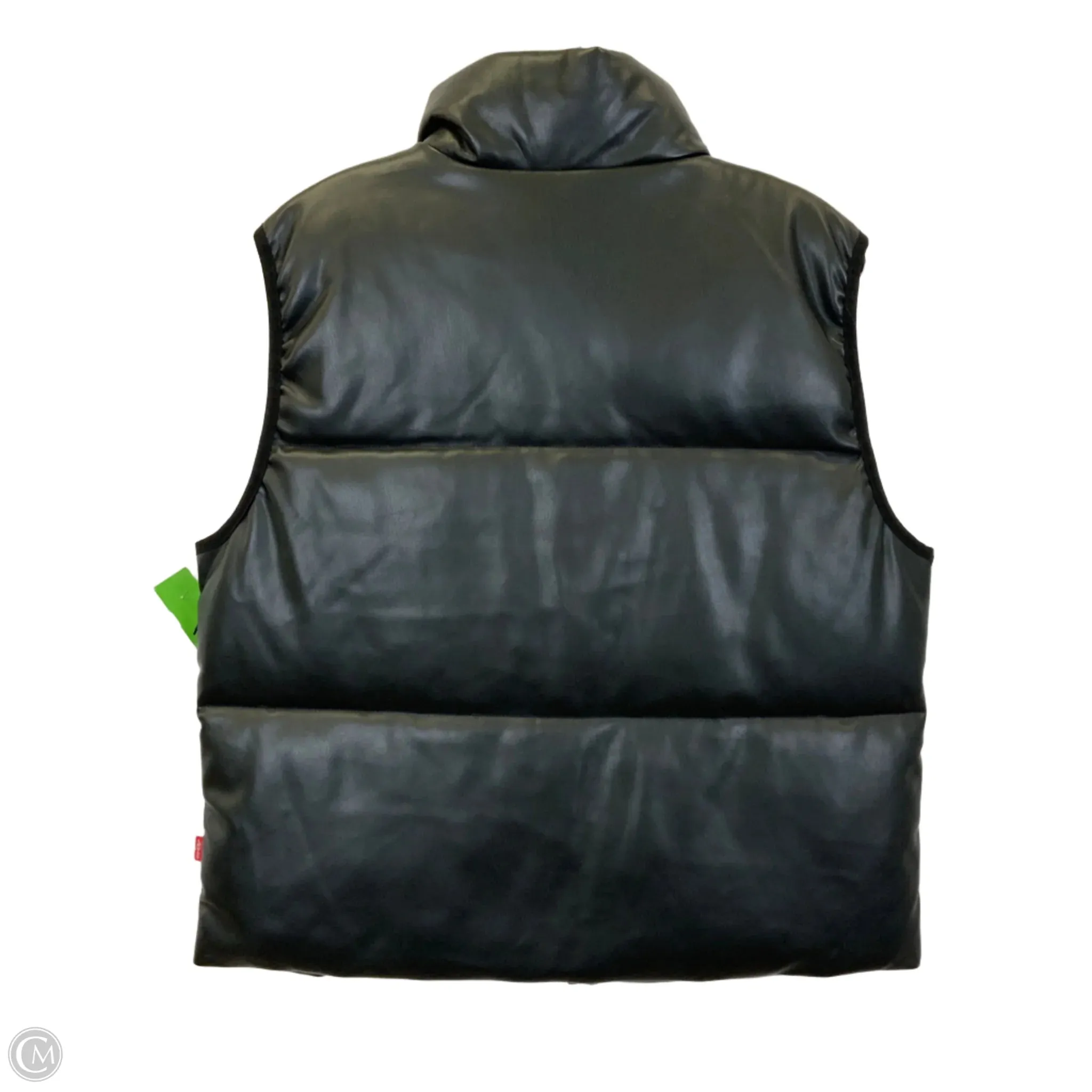Vest Puffer & Quilted By Levis In Black, Size: L