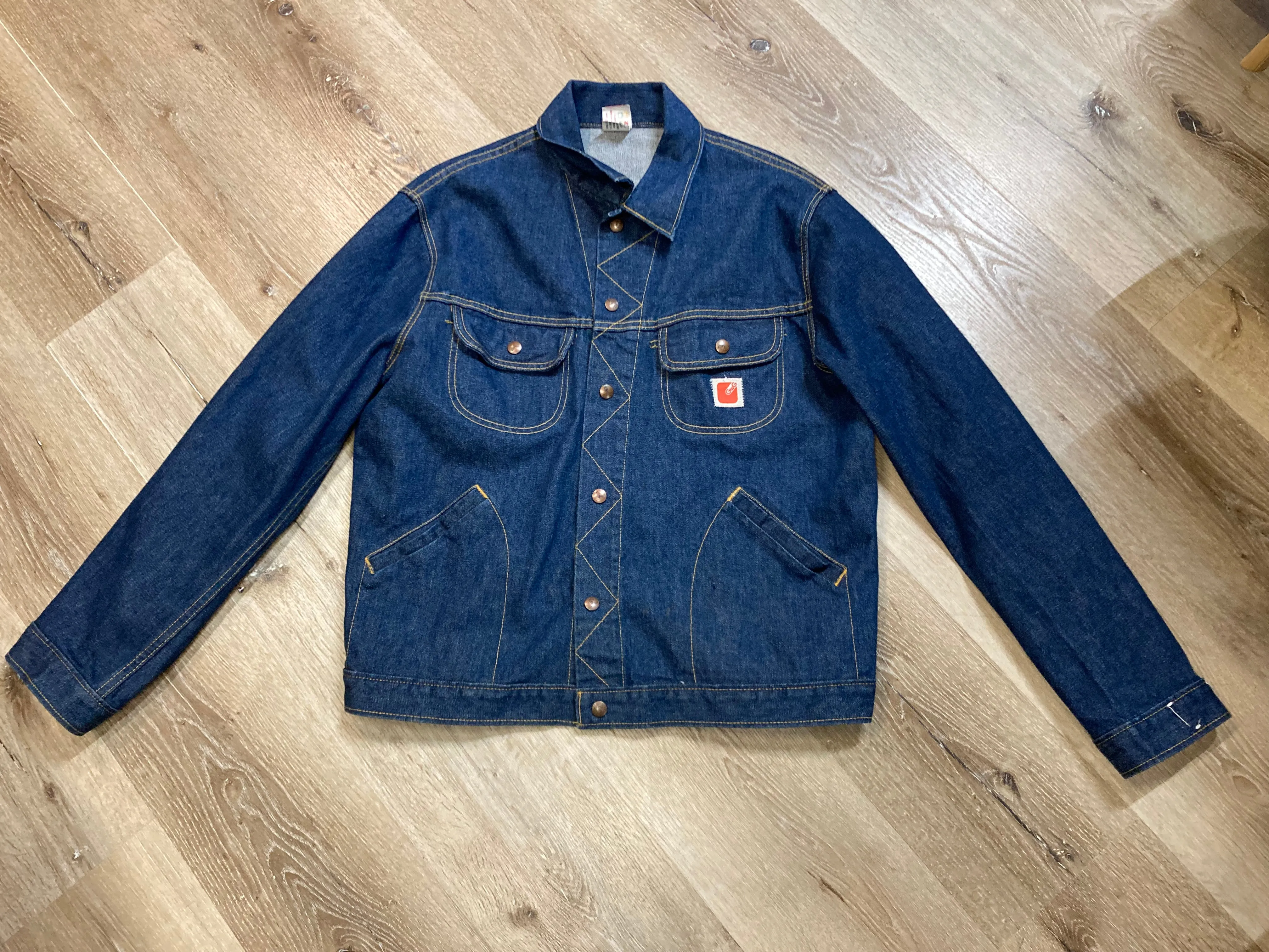 Vintage GWG Dark Wash Denim Jacket, Made in Canada
