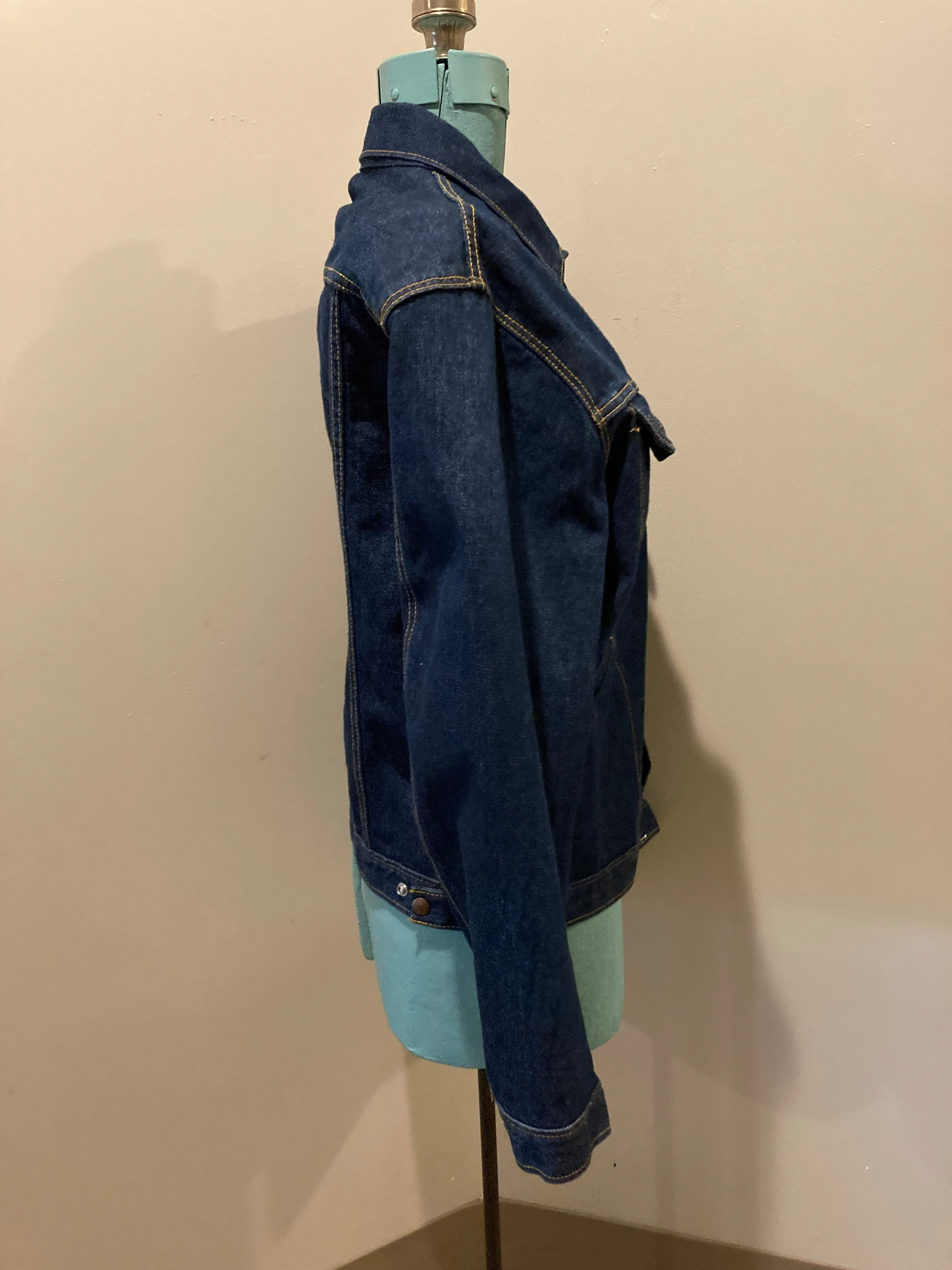 Vintage GWG Dark Wash Denim Jacket, Made in Canada