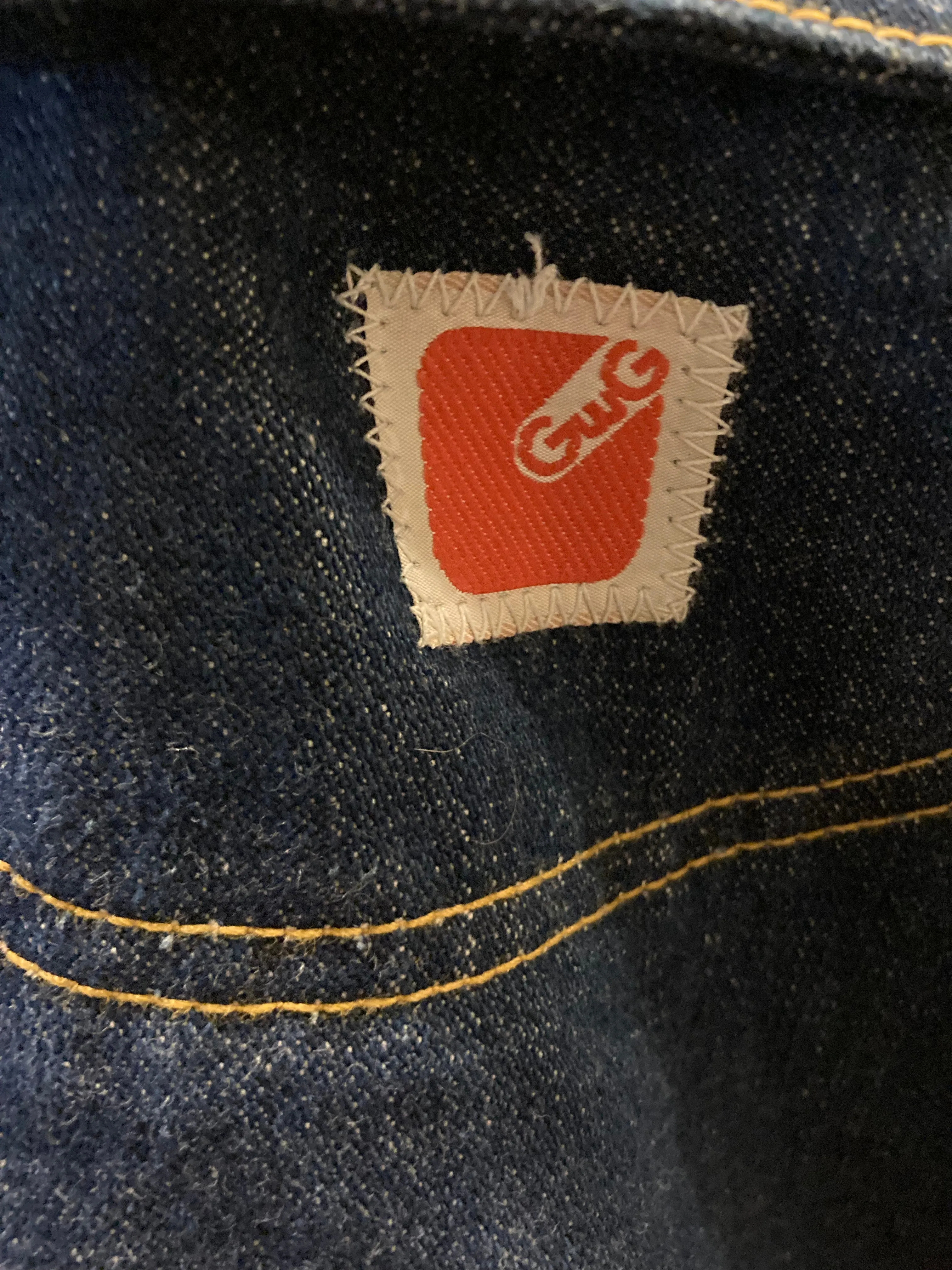 Vintage GWG Dark Wash Denim Jacket, Made in Canada