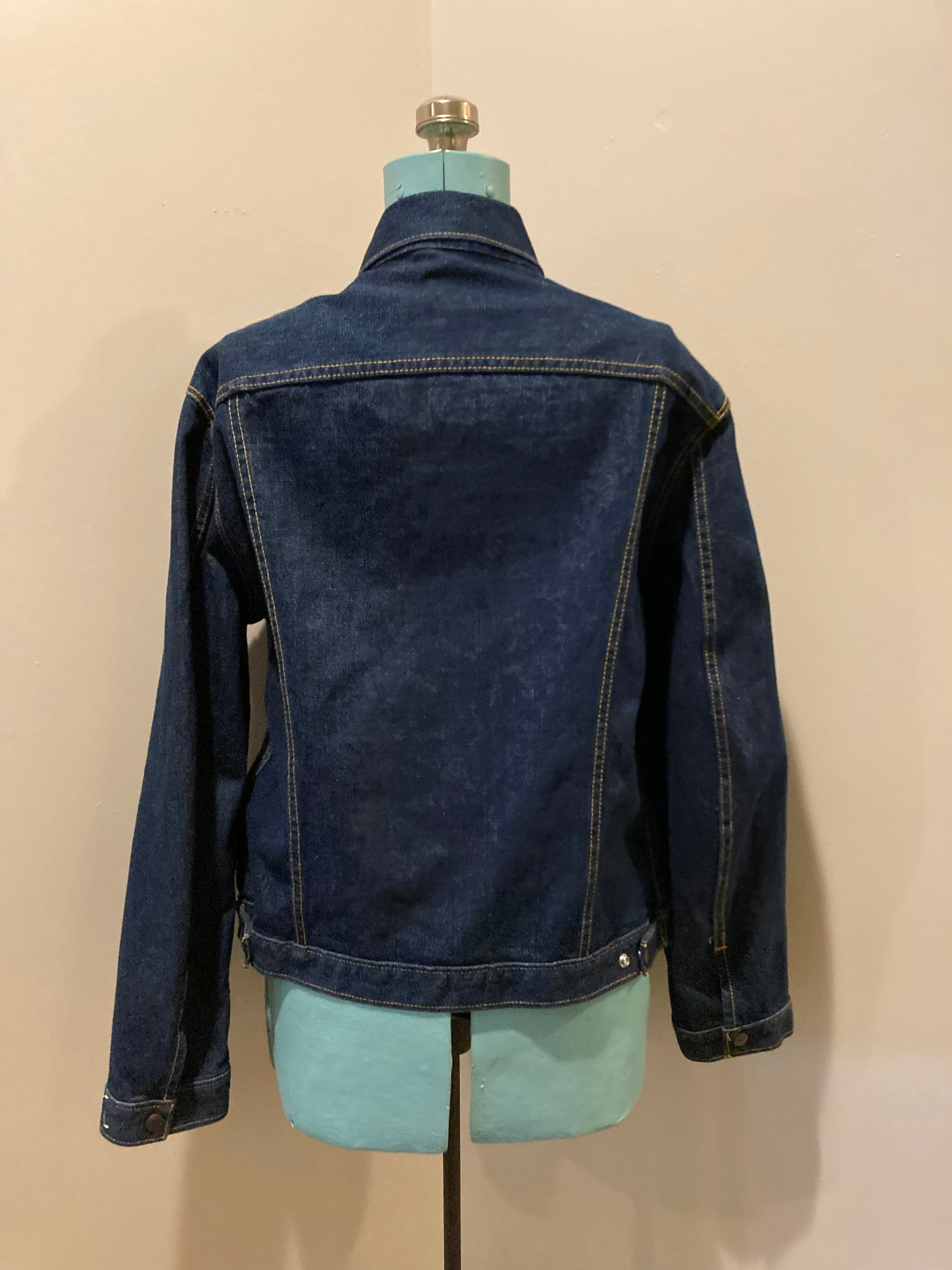 Vintage GWG Dark Wash Denim Jacket, Made in Canada