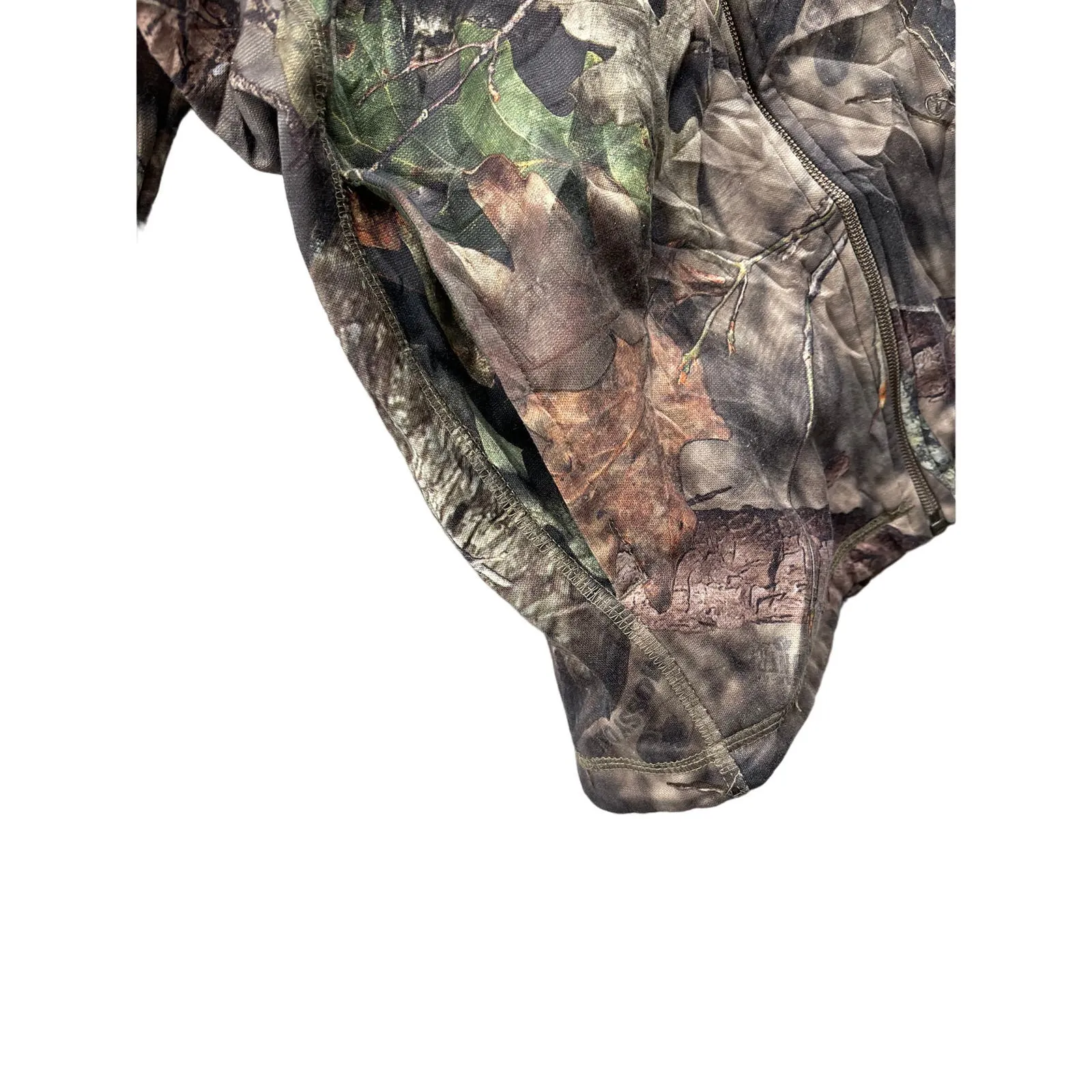 Vintage Hobbs Creek Realtree Camo Full Zip Windbreaker