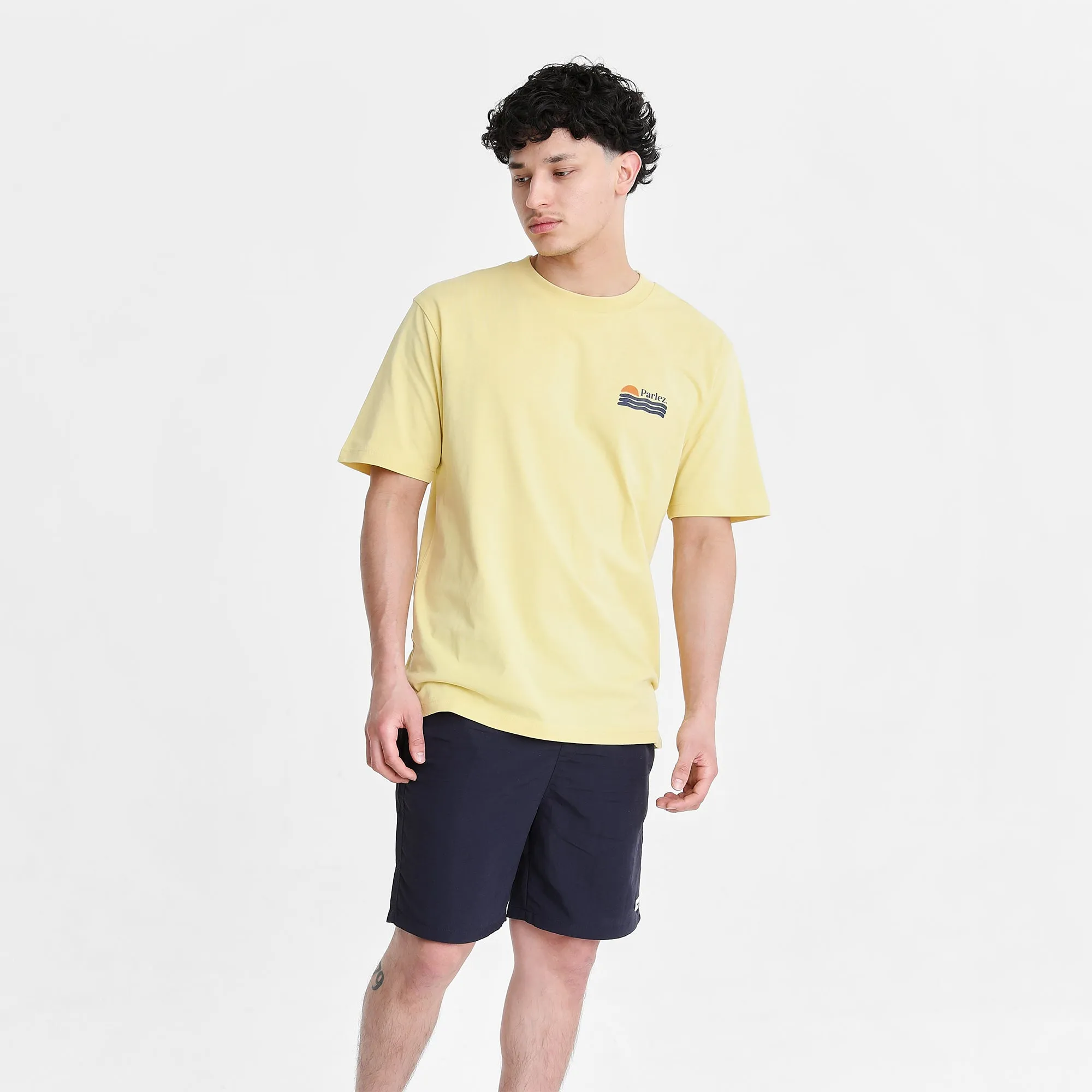 Wash T-Shirt Dusky Yellow