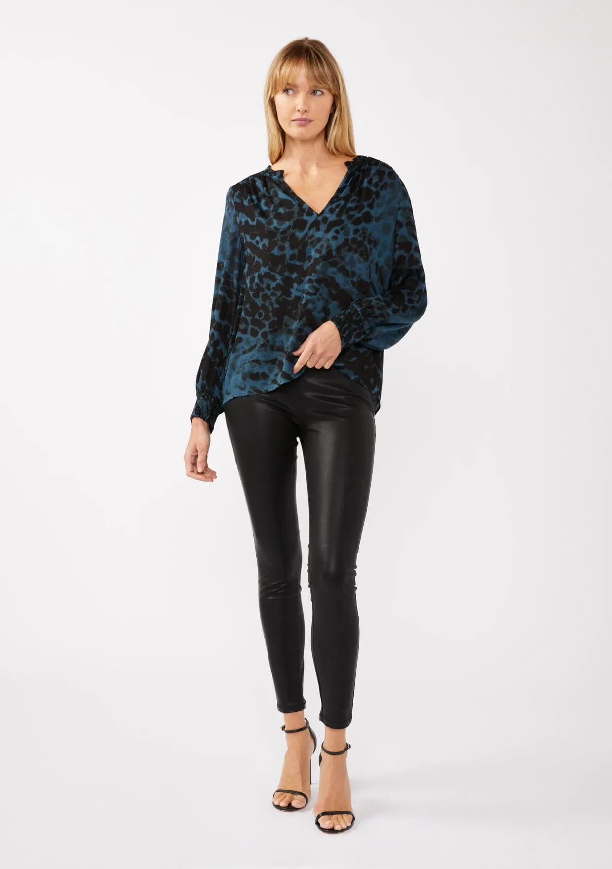 Wild and Free Smocked Blouse