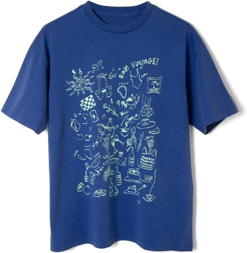 Women Y2k Oversized Graphic Tshirt Fruit Print Crew Neck Summer Casual Short Sleeve Loose Fit Tee Tops Aesthetic Streetwear