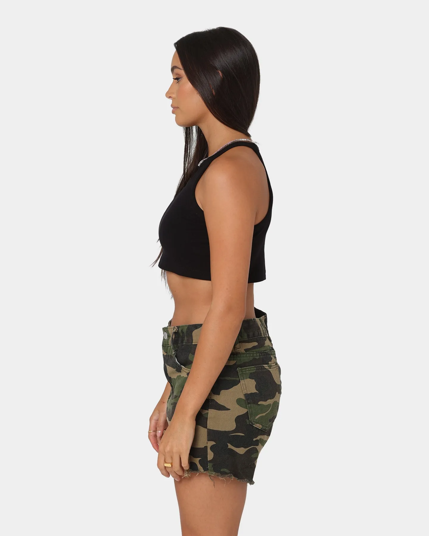 XXIII Women's Chana Cropped Tank Black